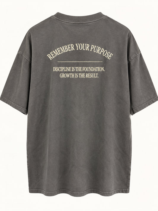 Washed Grey Heavyweight T-Shirts