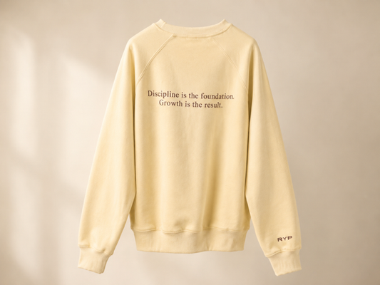 Heavyweight Signature Cream Crewneck
